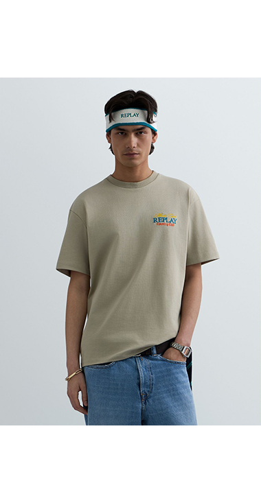 REPLAY &times; Monte Carlo Country Club オーバーサイズ Tシャツ 詳細画像